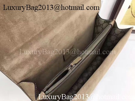 Gucci Dionysus GG Supreme Canvas Shoulder Bag 403348 Khaki Gucci Dionysus GG Supreme Canvas Shoulder Bag 403348 Khaki