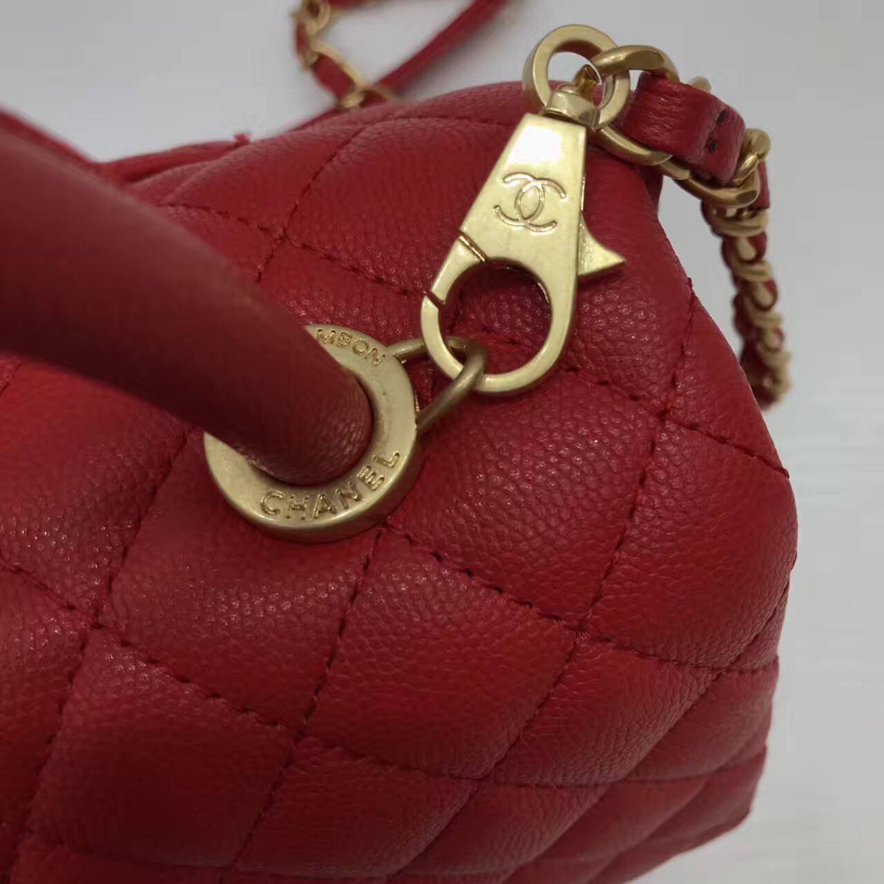Chanel Original Leather Tote Bag 95478 Red Chanel Original Leather Tote Bag 95478 Red