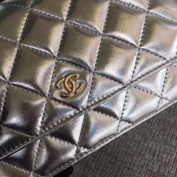 Chanel WOC Flap Bag Original Sheepskin Leather 33814B Glod Chanel WOC Flap Bag Original Sheepskin Leather 33814B Glod