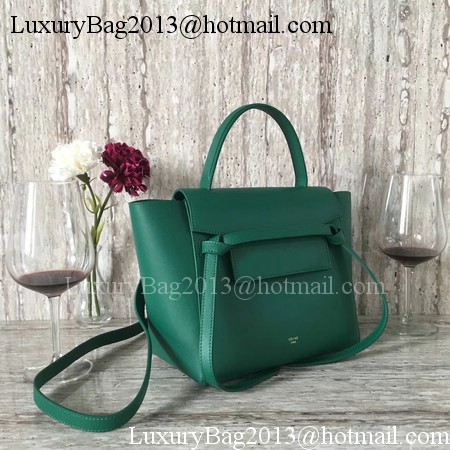 Celine Belt mini Bag Original Leather C98310 Green Celine Belt mini Bag Original Leather C98310 Green