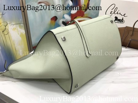 Celine Luggage Phantom Tote Bag Calfskin Leather CT3372 Light Grey Celine Luggage Phantom Tote Bag Calfskin Leather CT3372 Light Grey