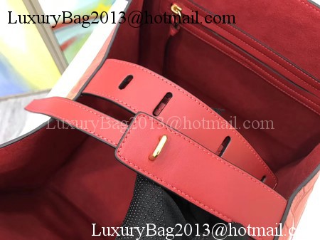 Celine Luggage Phantom Tote Bag Croco Leather CT3372 Red Celine Luggage Phantom Tote Bag Croco Leather CT3372 Red