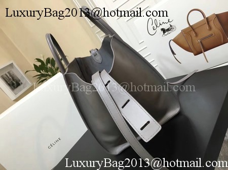 Celine Luggage Phantom Tote Bag Smooth Leather CT3372 Grey Celine Luggage Phantom Tote Bag Smooth Leather CT3372 Grey