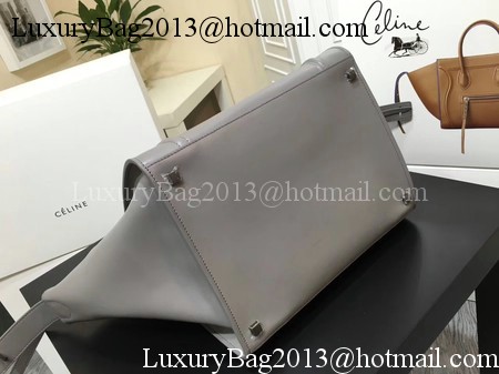 Celine Luggage Phantom Tote Bag Smooth Leather CT3372 Grey Celine Luggage Phantom Tote Bag Smooth Leather CT3372 Grey