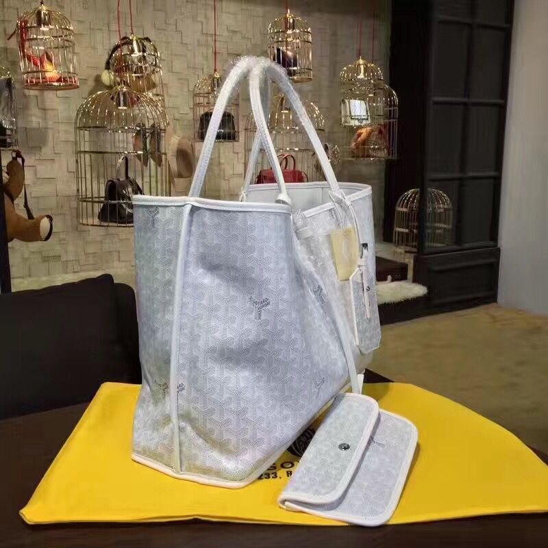 Goyard Y Doodling Calfskin Leather Tote Bag 7901 Offwhite Goyard Y Doodling Calfskin Leather Tote Bag 7901 Offwhite