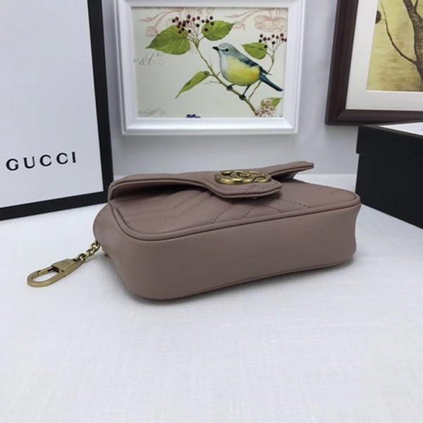 Gucci GG Marmont Matelasse Leather Super Mini Bag 476433 Pink Gucci GG Marmont Matelasse Leather Super Mini Bag 476433 Pink