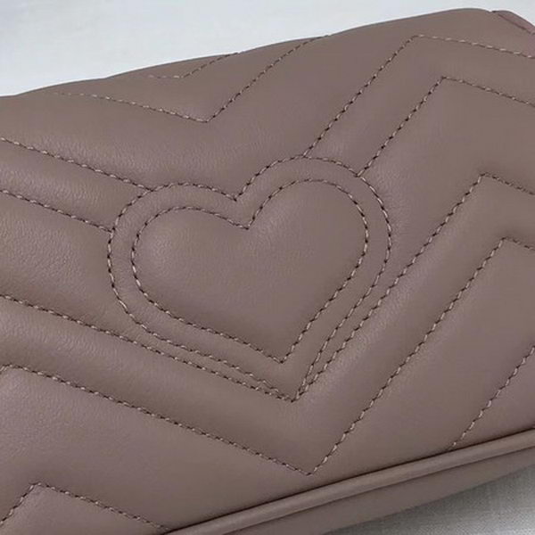 Gucci GG Marmont Matelasse Leather Super Mini Bag 476433 Pink Gucci GG Marmont Matelasse Leather Super Mini Bag 476433 Pink