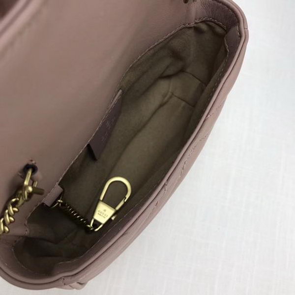 Gucci GG Marmont Matelasse Leather Super Mini Bag 476433 Pink Gucci GG Marmont Matelasse Leather Super Mini Bag 476433 Pink
