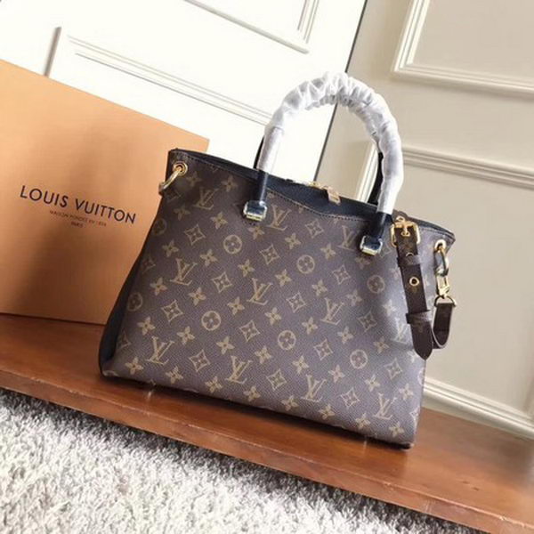 Louis Vuitton Monogram Canvas PALLAS M42810 Black Louis Vuitton Monogram Canvas PALLAS M42810 Black