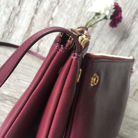Celine Trio Crossbody Messenger Bag C55421 Wine Celine Trio Crossbody Messenger Bag C55421 Wine