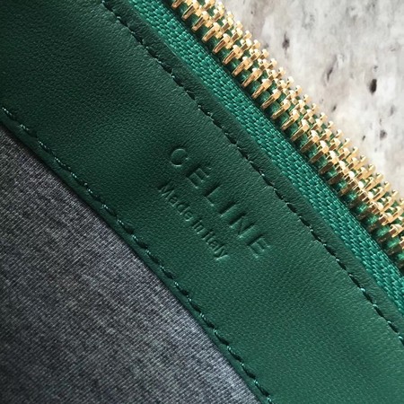 Celine mini Trio Crossbody Messenger Bag C55420 Green Celine mini Trio Crossbody Messenger Bag C55420 Green