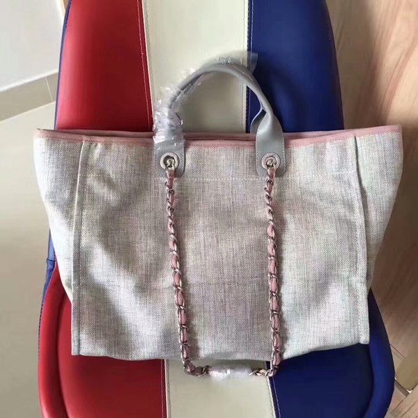 Chanel Deauville Tote Bag Original Canvas Leather A68047-4 Chanel Deauville Tote Bag Original Canvas Leather A68047-4