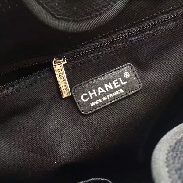 Chanel Deauville Tote Bag Original Canvas Leather A68047-13 Chanel Deauville Tote Bag Original Canvas Leather A68047-13