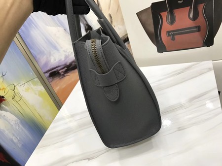 Celine Luggage Micro Tote Bag Original Leather CLY33081M Deep Grey Celine Luggage Micro Tote Bag Original Leather CLY33081M Deep Grey