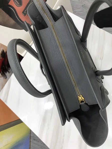 Celine Luggage Micro Tote Bag Original Leather CLY33081M Deep Grey Celine Luggage Micro Tote Bag Original Leather CLY33081M Deep Grey