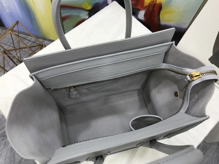 Celine Luggage Micro Tote Bag Original Leather CLY33081M Grey Celine Luggage Micro Tote Bag Original Leather CLY33081M Grey