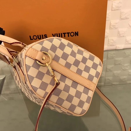 Louis Vuitton Damier Azur Canvas SPEEDY BANDOULIERE 25 N41374 Louis Vuitton Damier Azur Canvas SPEEDY BANDOULIERE 25 N41374