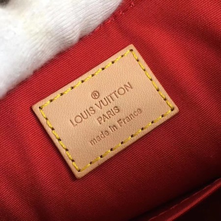 Louis Vuitton Monogram Vernis Alma BB M91606 Red Louis Vuitton Monogram Vernis Alma BB M91606 Red