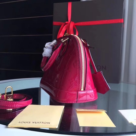 Louis Vuitton Monogram Vernis Alma BB M91606 Rose Louis Vuitton Monogram Vernis Alma BB M91606 Rose