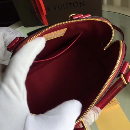Louis Vuitton Monogram Vernis Alma BB M91606 Rose Louis Vuitton Monogram Vernis Alma BB M91606 Rose