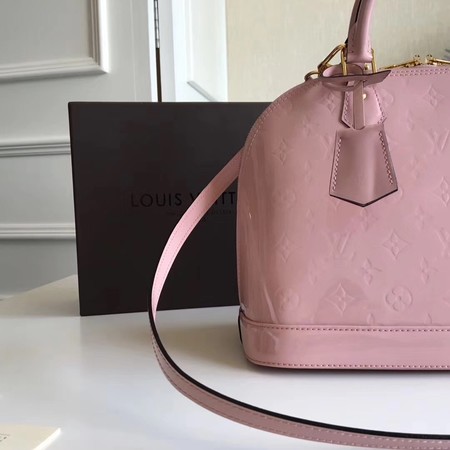Louis Vuitton Monogram Vernis Alma PM M91611 Pink Louis Vuitton Monogram Vernis Alma PM M91611 Pink