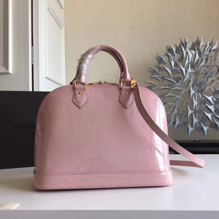 Louis Vuitton Monogram Vernis Alma PM M91611 Pink Louis Vuitton Monogram Vernis Alma PM M91611 Pink