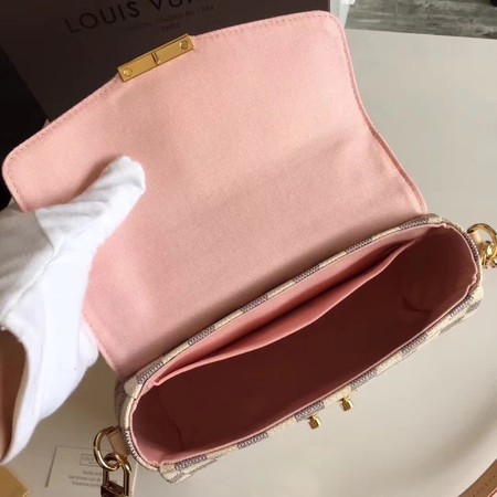 Louis Vuitton Damier Azur Canvas CROISETTE Bag N41581 Louis Vuitton Damier Azur Canvas CROISETTE Bag N41581