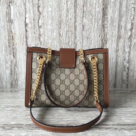 Gucci Padlock Small GG Shoulder Bag 498156 Brown Gucci Padlock Small GG Shoulder Bag 498156 Brown
