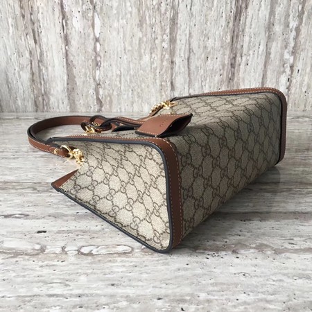 Gucci Padlock Small GG Shoulder Bag 498156 Brown Gucci Padlock Small GG Shoulder Bag 498156 Brown