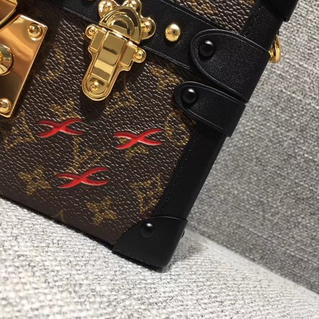 Louis Vuitton Petite Malle Monogram Canvas Bag M40273 Louis Vuitton Petite Malle Monogram Canvas Bag M40273