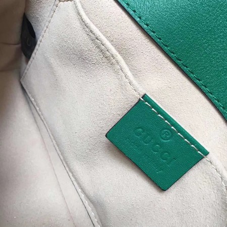Gucci GG Marmont matelasse Mini Bag 446744 Green Gucci GG Marmont matelasse Mini Bag 446744 Green
