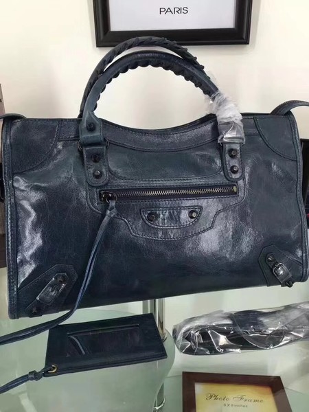 Balenciaga Classic City Bags B084332 Blue Balenciaga Classic City Bags B084332 Blue