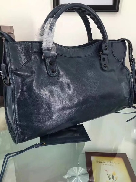 Balenciaga Classic City Bags B084332 Blue Balenciaga Classic City Bags B084332 Blue