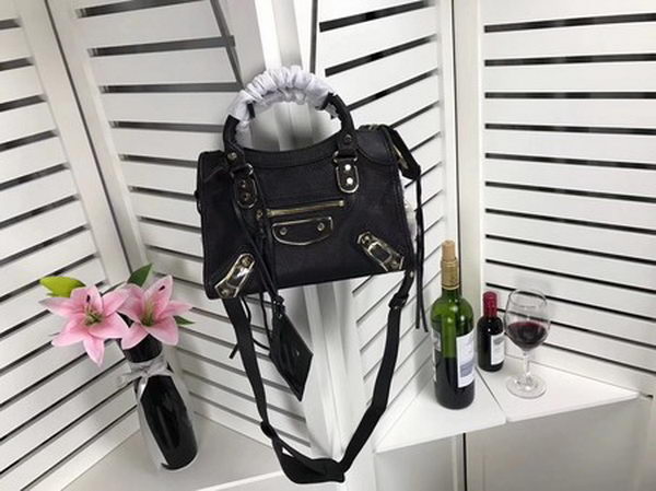 Balenciaga Giant City Gold Studs Handbag B084336 Black Balenciaga Giant City Gold Studs Handbag B084336 Black