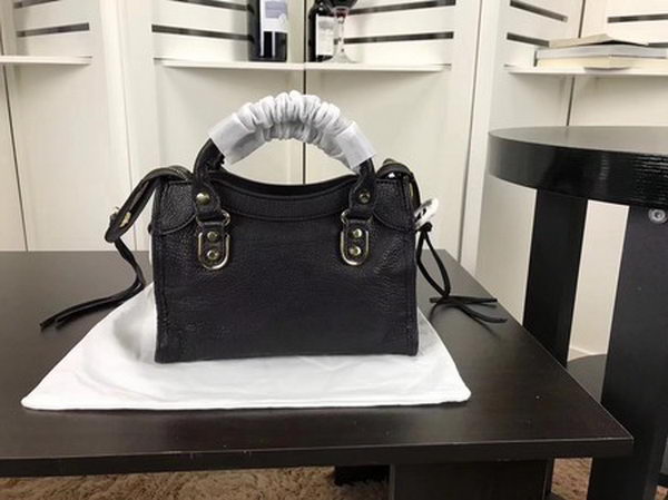 Balenciaga Giant City Gold Studs Handbag B084336 Black Balenciaga Giant City Gold Studs Handbag B084336 Black