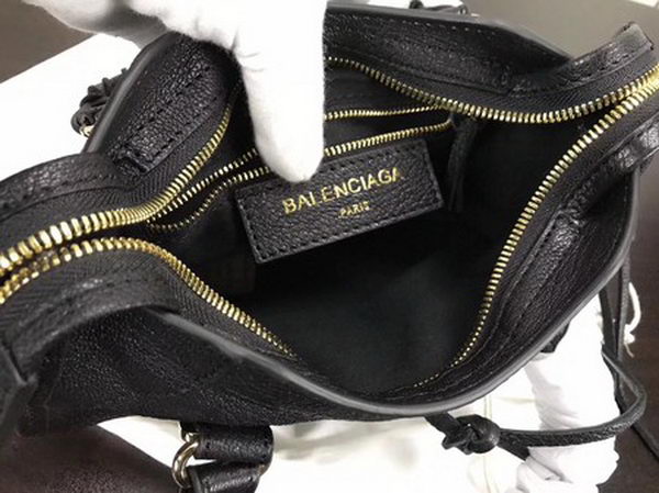 Balenciaga Giant City Gold Studs Handbag B084336 Black Balenciaga Giant City Gold Studs Handbag B084336 Black
