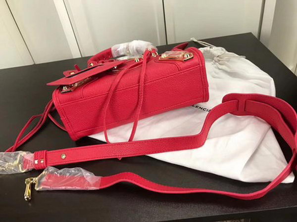 Balenciaga Giant City Gold Studs Handbag B084336 Red Balenciaga Giant City Gold Studs Handbag B084336 Red