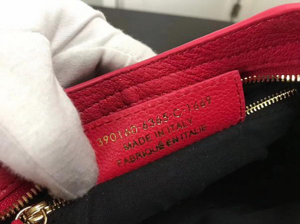 Balenciaga Giant City Gold Studs Handbag B084336 Red Balenciaga Giant City Gold Studs Handbag B084336 Red