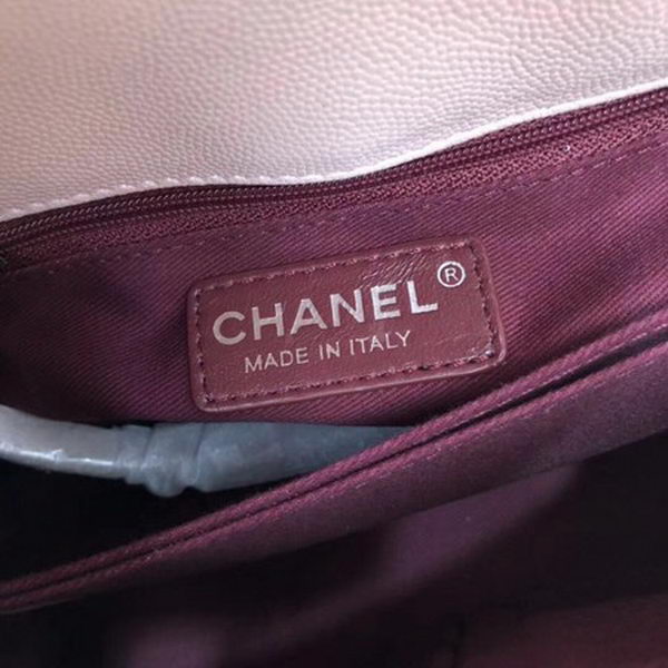 Chanel Classic Top Handle Bag Pink Cannage Pattern A92290 Red Chanel Classic Top Handle Bag Pink Cannage Pattern A92290 Red