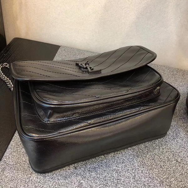 Yves Saint Laurent Medium Niki Chain Bag 498894 Black Yves Saint Laurent Medium Niki Chain Bag 498894 Black