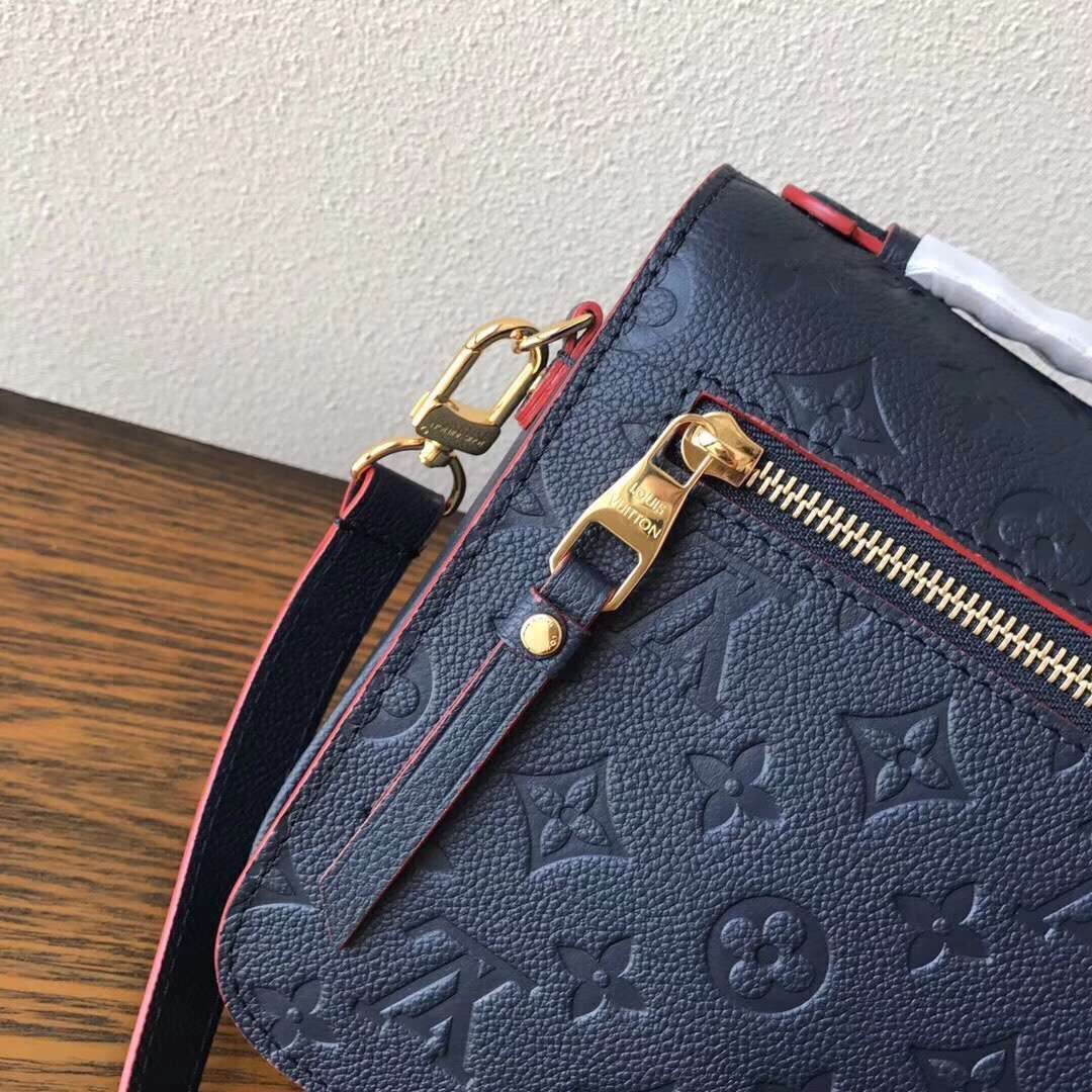 Louis Vuitton Monogram Empreinte POCHETTE METIS M41488 Red Louis Vuitton Monogram Empreinte POCHETTE METIS M41488 Red