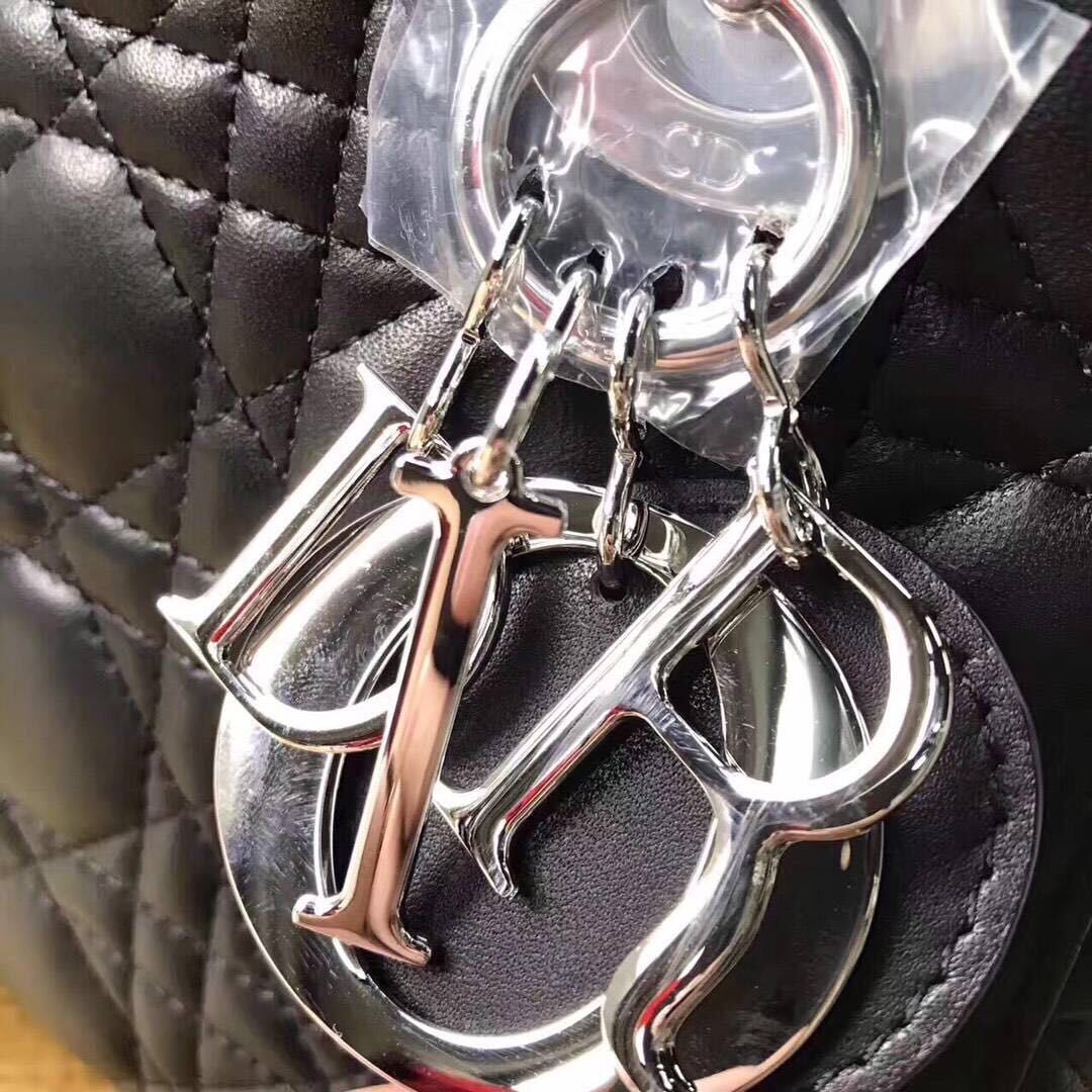 Dior Cannage Nano Lady Bag Original Leather CD3891 Black Dior Cannage Nano Lady Bag Original Leather CD3891 Black