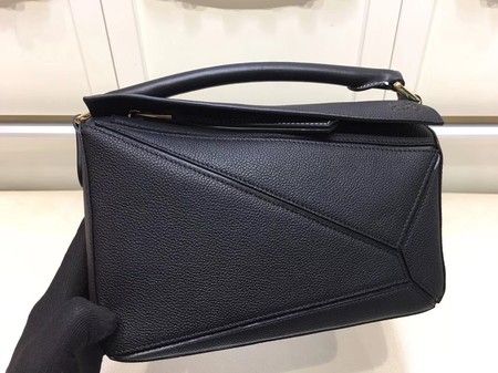 Loewe Puzzle Bag Original Leather L9122 Black Loewe Puzzle Bag Original Leather L9122 Black
