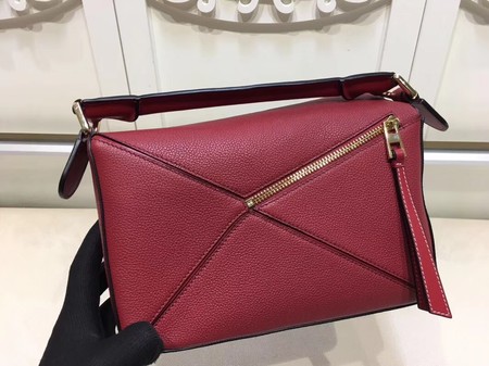 Loewe Puzzle Bag Original Leather L9122 Red Loewe Puzzle Bag Original Leather L9122 Red