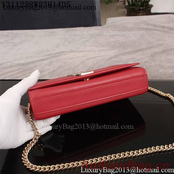 Yves Saint Laurent Monogramme Cross-body Shoulder Bag 1311228 Red Yves Saint Laurent Monogramme Cross-body Shoulder Bag 1311228 Red