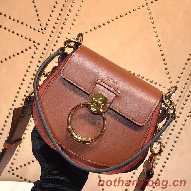 CHLOE Tess Small leather shoulder bag 3E153 camel CHLOE Tess Small leather shoulder bag 3E153 camel