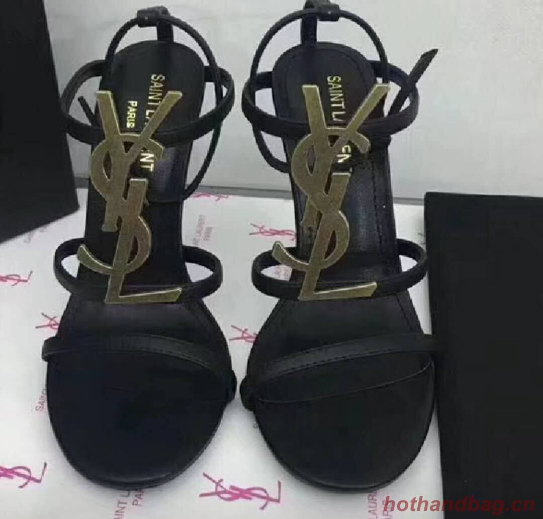Yves Saint Laurent Pump Sandals Patent YSL263LWR Yves Saint Laurent Pump Sandals Patent YSL263LWR