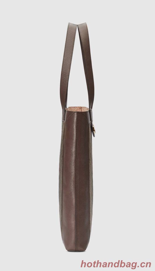 Gucci Ophidia Soft GG Supreme Large Tote Bag GG5689 Brown Gucci Ophidia Soft GG Supreme Large Tote Bag GG5689 Brown