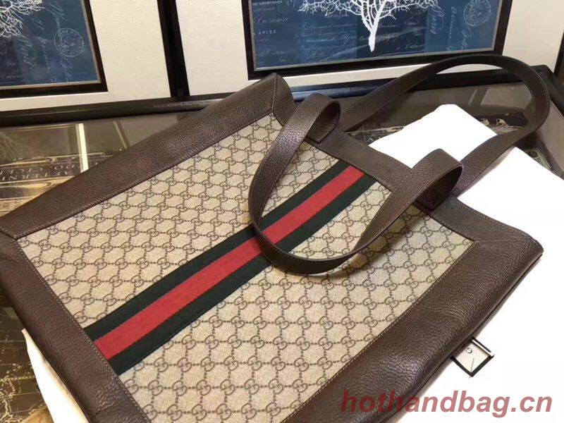 Gucci Ophidia Soft GG Supreme Large Tote Bag GG5689 Brown Gucci Ophidia Soft GG Supreme Large Tote Bag GG5689 Brown