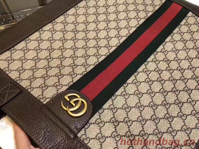 Gucci Ophidia Soft GG Supreme Large Tote Bag GG5689 Brown Gucci Ophidia Soft GG Supreme Large Tote Bag GG5689 Brown